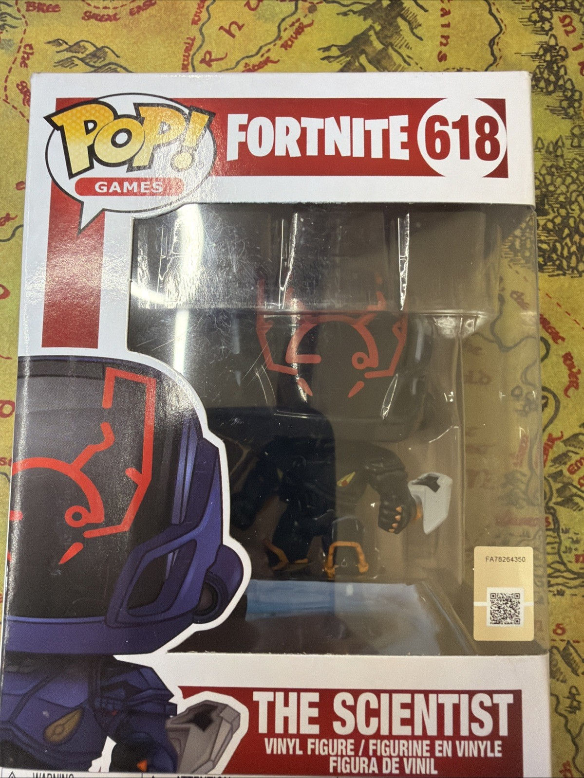 Funko Pop! Games: Fortnite - The Scientist Vinyl Figure