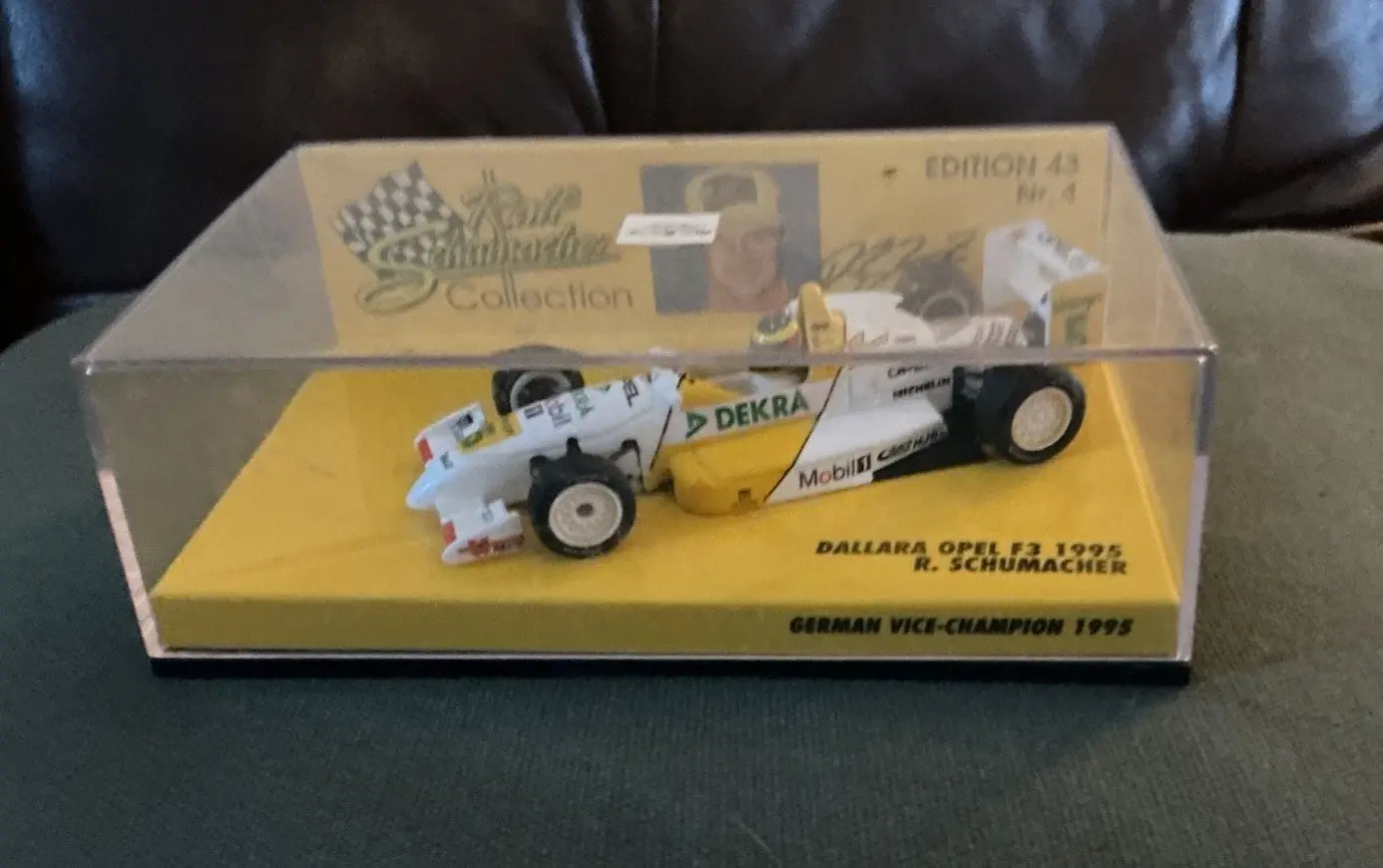 1/43 MINICHAMPS 514 953105 DALLARA OPEL F3 1995 GERMAN VICE CHAM RALF SCHUMACHER