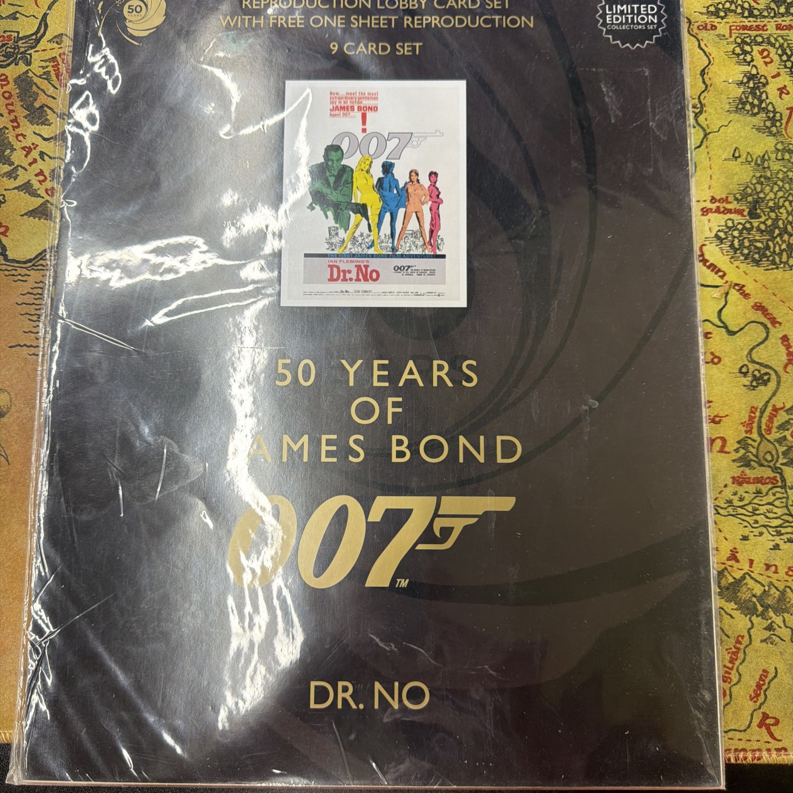 James Bond Lobby Pack New Limited Edition 50 Years 007 9 Card Set Dr No