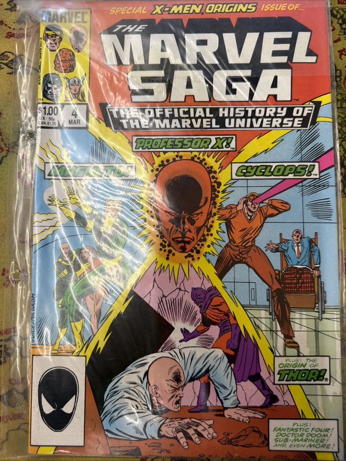 Marvel Saga #4 - Marvel Comics - 1985
