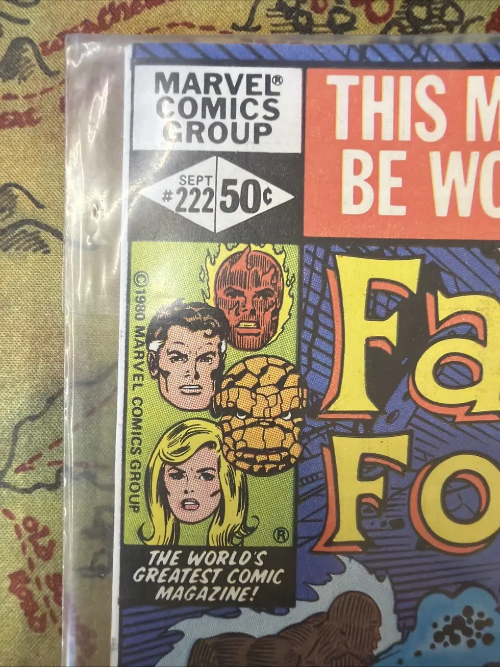 Thumbnail: Fantastic Four #222 Marvel Comics 1980 Franklin Is Possessed! Bronze Age