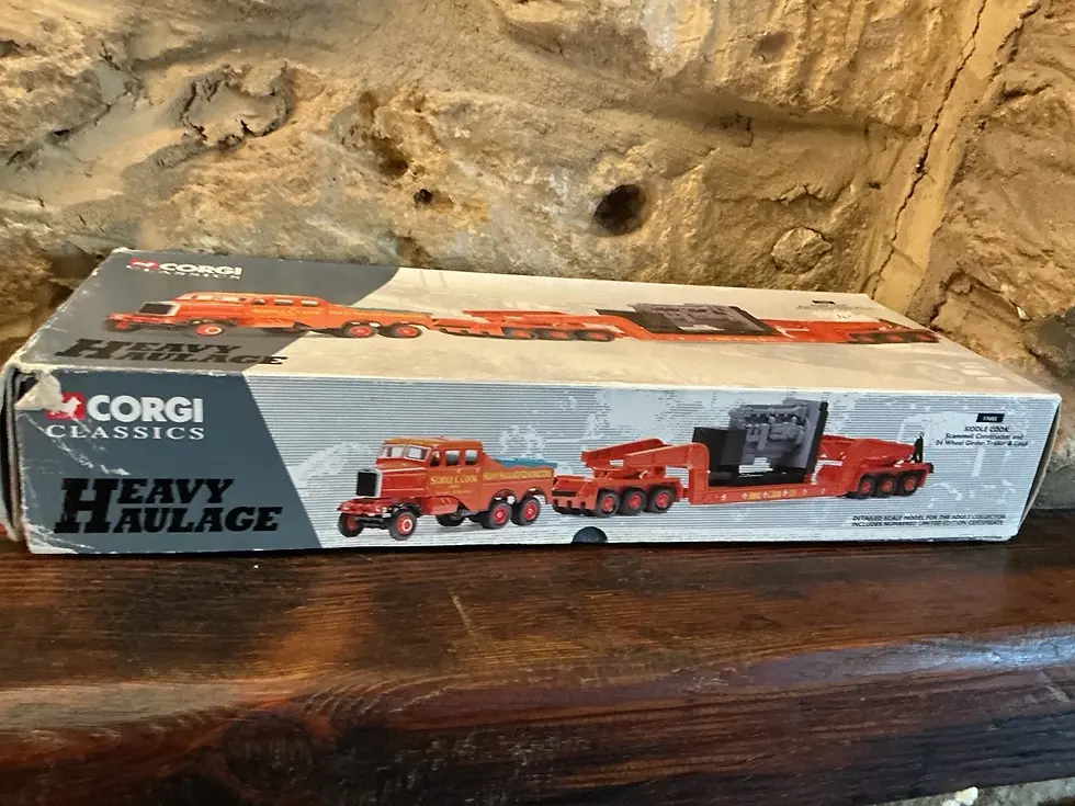 Corgi Classics 17601 Siddle C Cook Scammell Constructor Heavy Haulage Ltd Ed Box