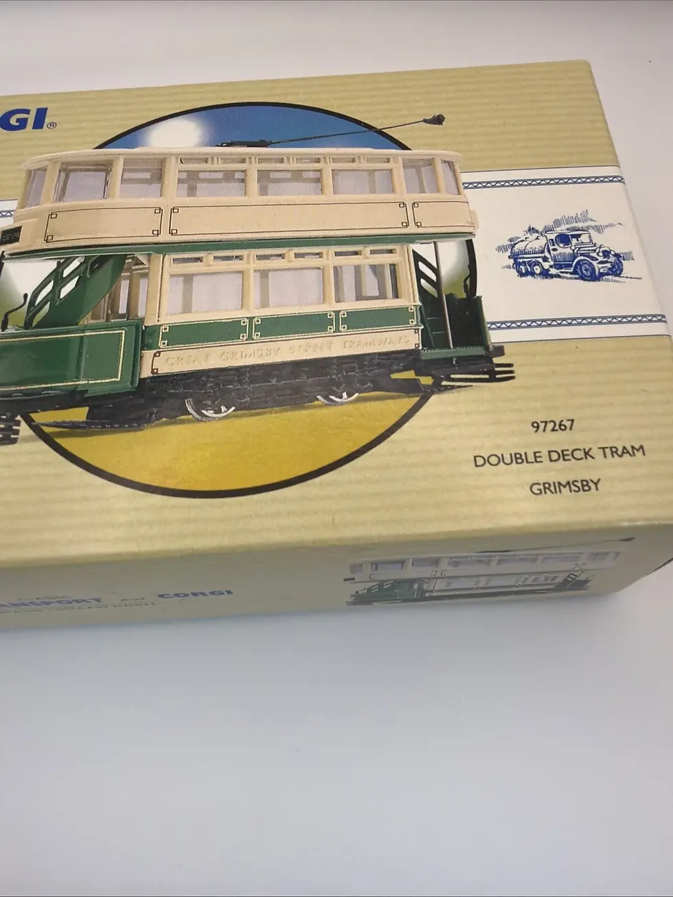 Corgi Classic Toy Double Deck Tram Grimsby 97267 Public Transport