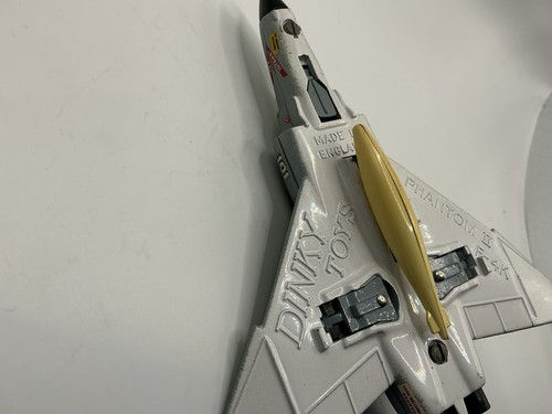 Thumbnail: Vintage Dinky Toys Phantom II F-4K USS Saratoga VF-31 US Navy Jet 725