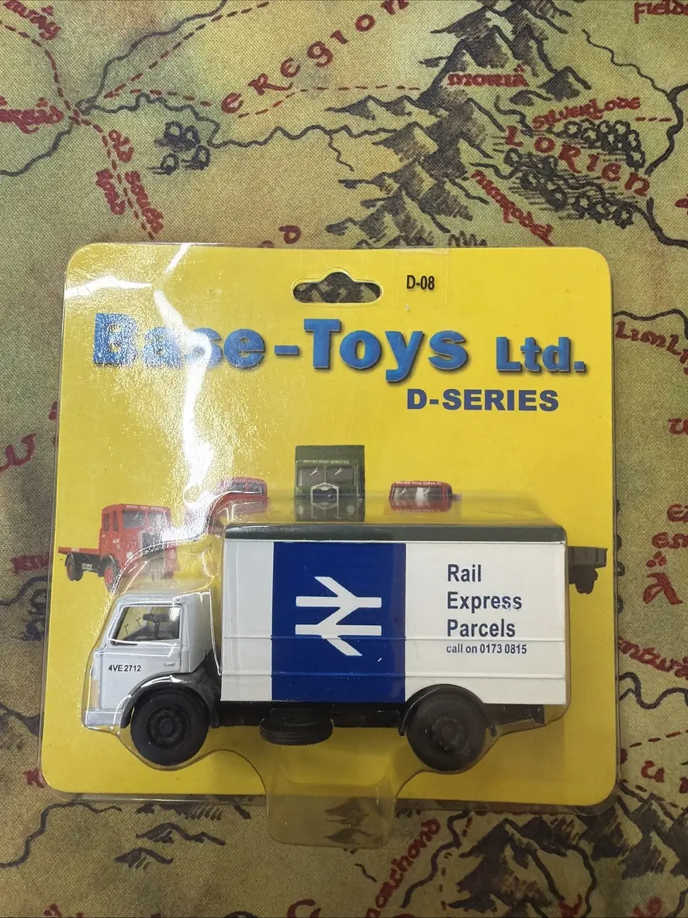 Base Toys LTD D Series Rail Express Parcels Truck D -08