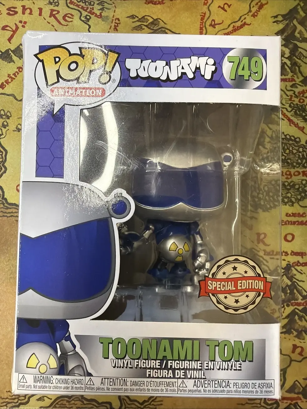 Funko Pop! Television: Toonami - Toonami Tom Vinyl Figure (GameStop Exclusive)