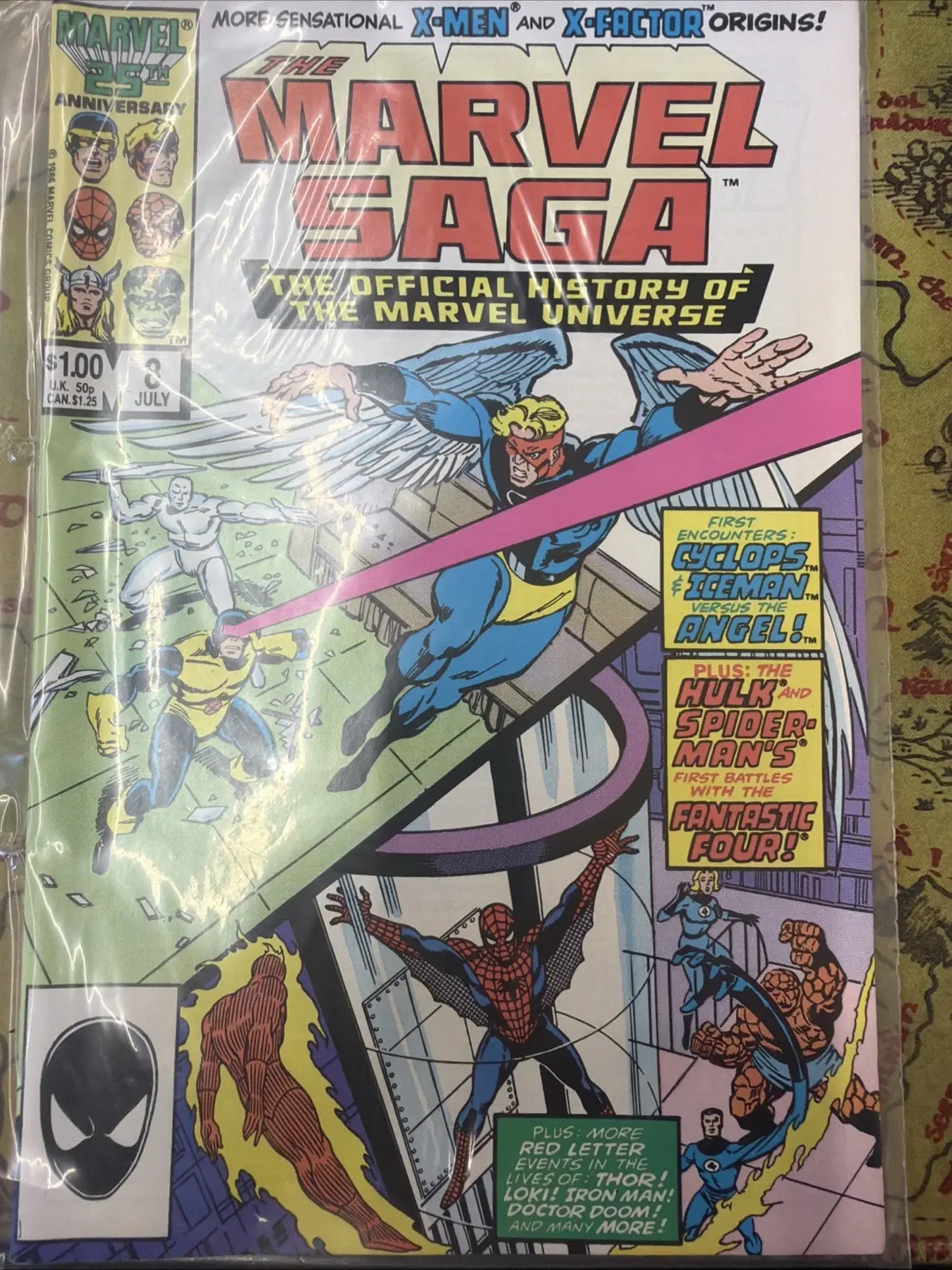 Marvel Saga #8 - Marvel Comics - 1986