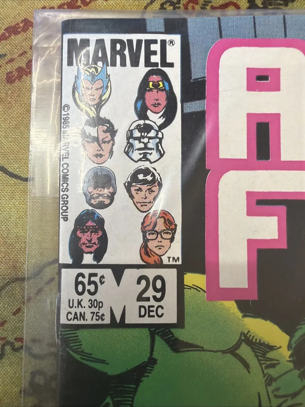 Thumbnail: Alpha Flight #29, Marvel Comics, 1985.
