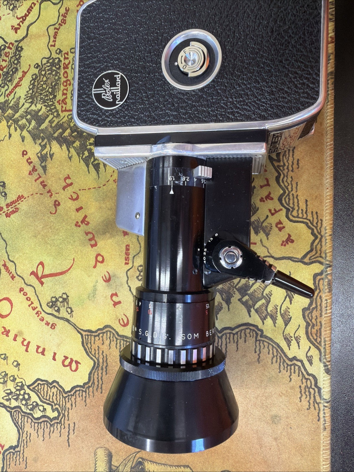 Bolex Pailard Zoom Reflex P1 Cine Camera with Case Vintage Great Condition