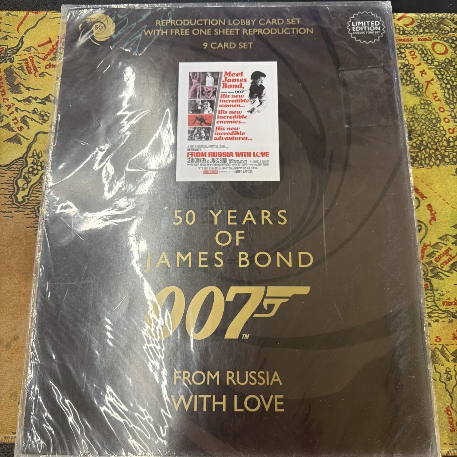 50 Years James Bond From Russia With love 11x14 Inch lobby card set Ltd Edition
