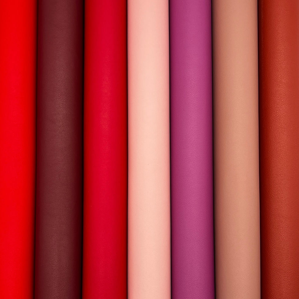 Faux Leather | Colorful Solids