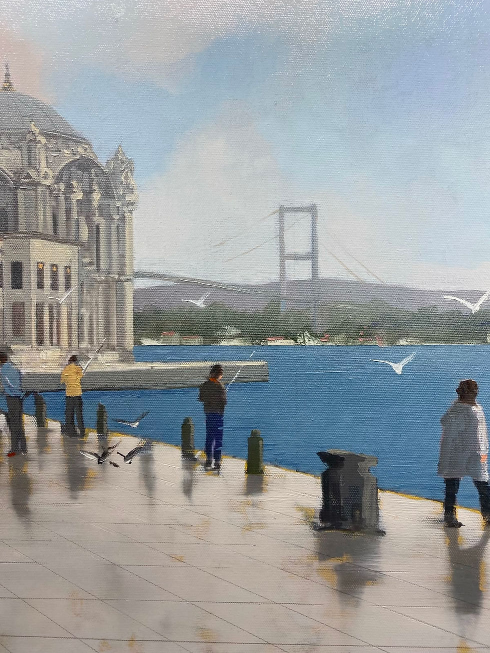 Küçük resim: Faruk Cimok 60*80cm Tuval Üzeri Yağlıboya