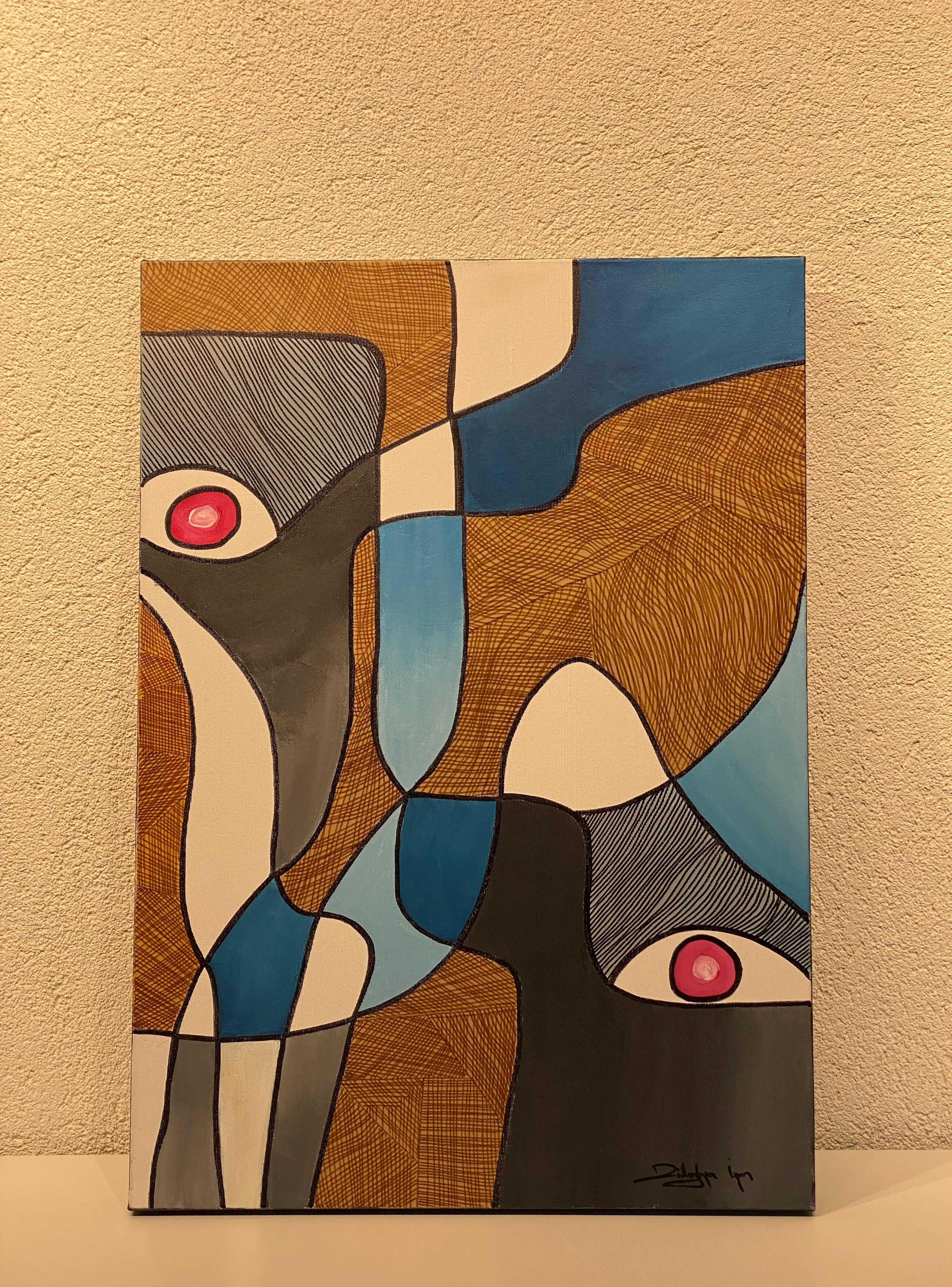 Züleyha İnan Gözler 50 *70 cm