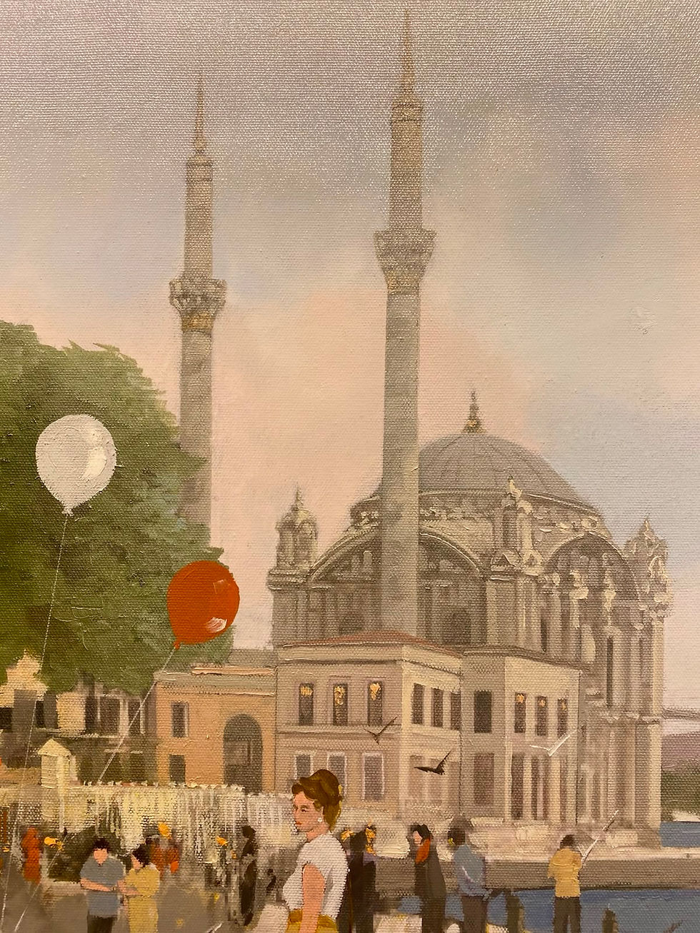 Küçük resim: Faruk Cimok 60*80cm Tuval Üzeri Yağlıboya
