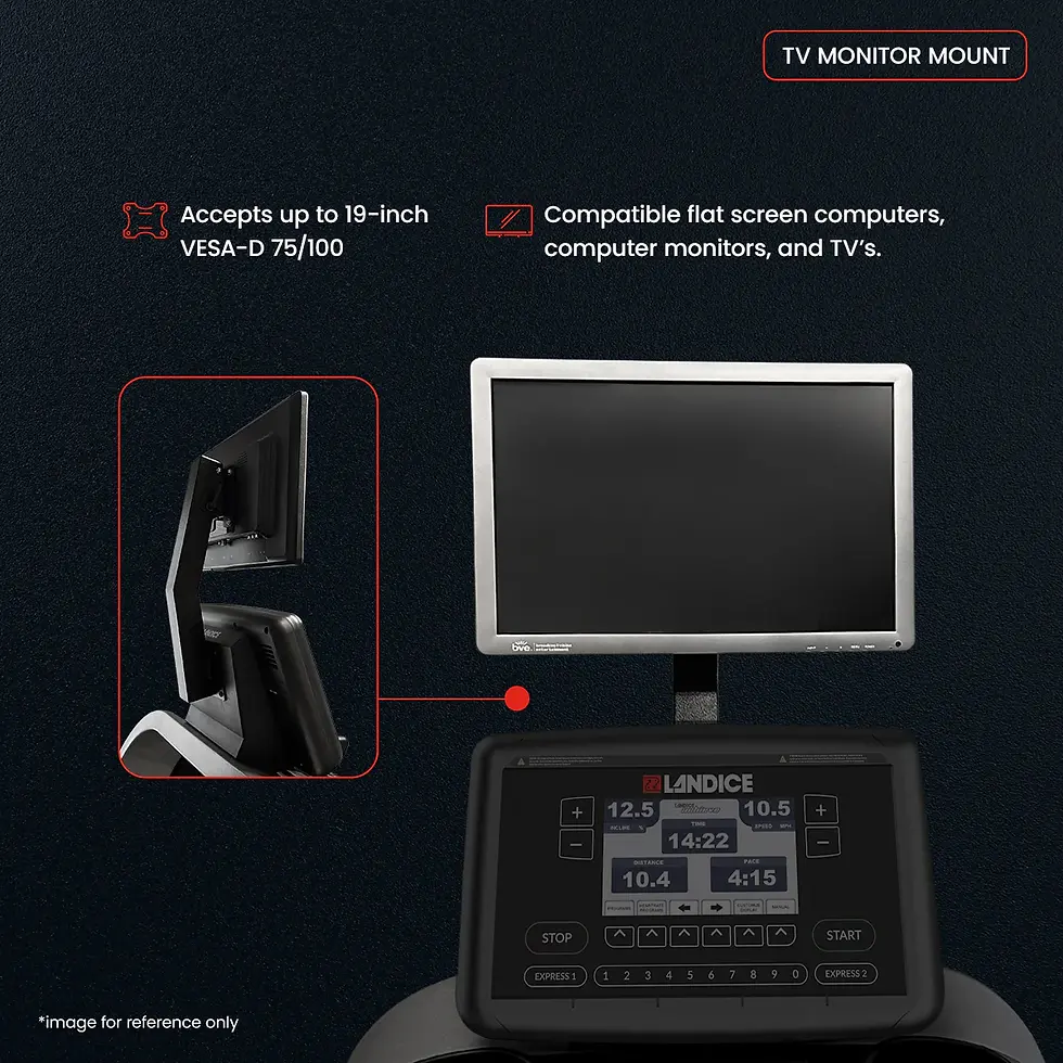 Thumbnail: Landice U9 Upright Rehabilitation Bike