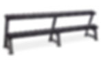 Hampton Fitness 2-Tier Dumbbell Rack
