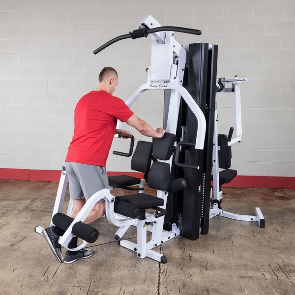 Thumbnail: BODY-SOLID EXM3000LPS 2 STACK HOME GYM