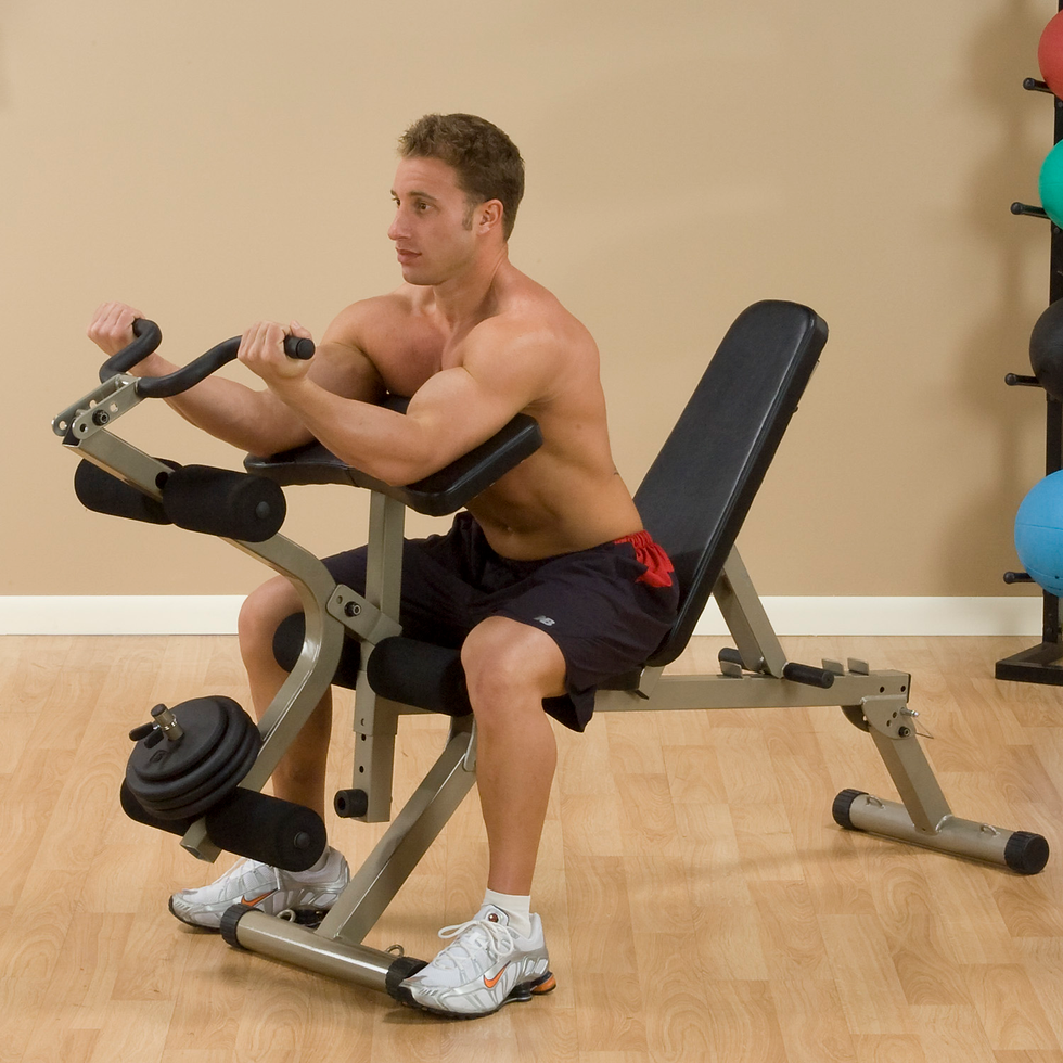 Thumbnail: BEST FITNESS LEG AND PREACHER ATTACHMENT - BFPL10