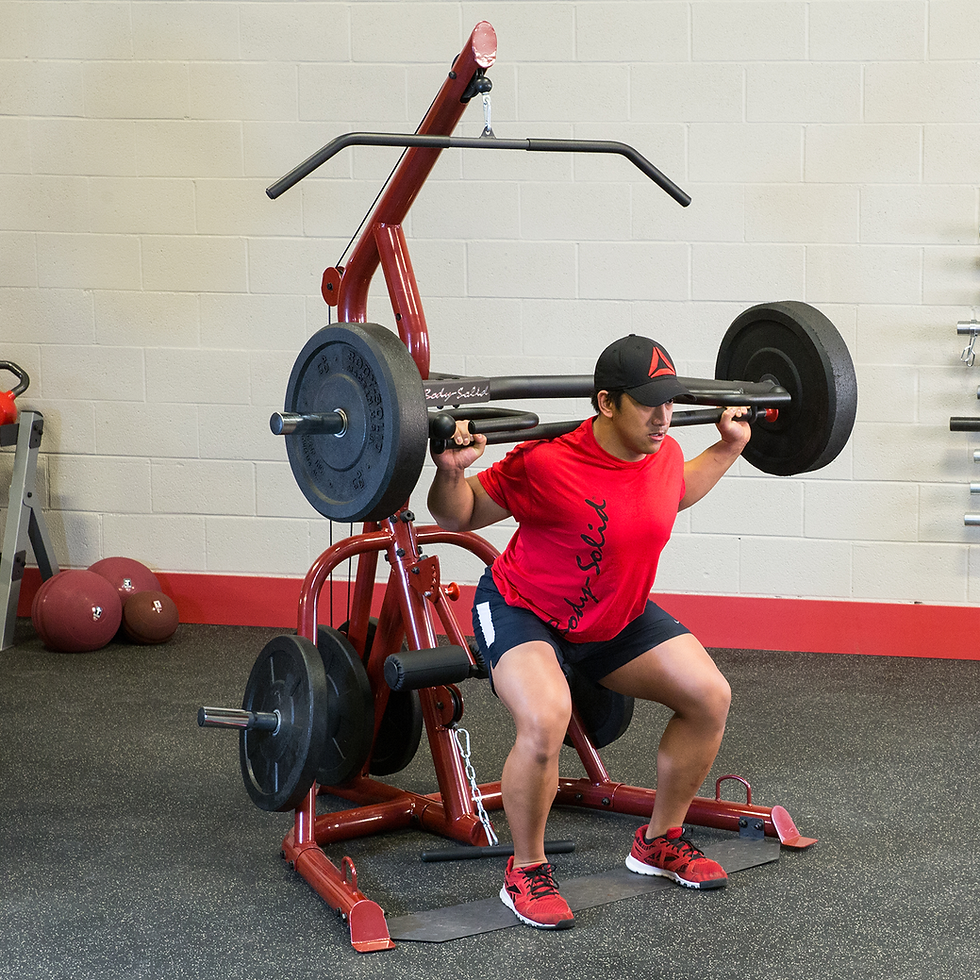 Thumbnail: Body-Solid GLGS100 Corner Leverage Gym