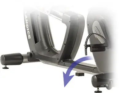 Thumbnail: Landice R9 Recumbent Rehabilitation Bike