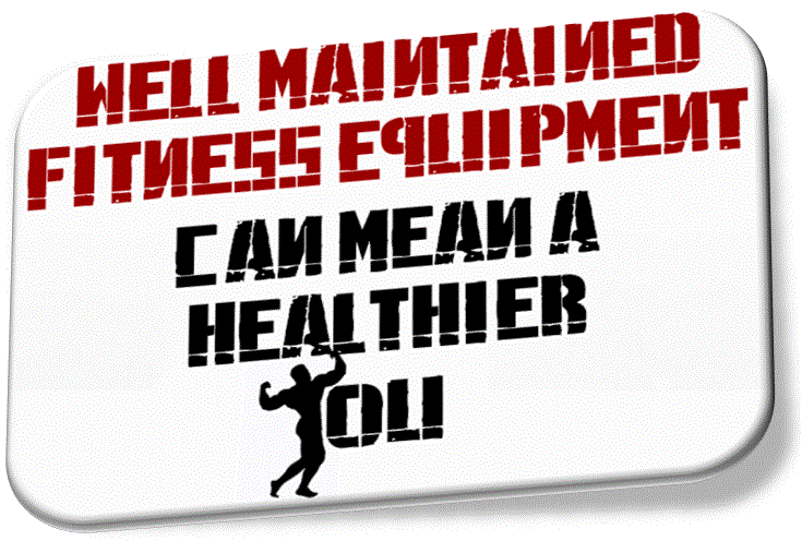 Well maintained fitness equipment can mean a healthier you.Treadmill Repair, Elliptical Repair, Exercise Bike Repair, Hotel Gym Maintenance, Hospital Gym Maintenance, Country Club Gym Maintenance, HOA Gym Maintenance, school gym maintenance, corporate gym maintenance, spa gym maintenance, police station gym maintenance, fire station gym maintenance, cruise ship gym maintenance, physical therapy gym maintenance, resort gym maintenance, condo gym maintenance, residential community gym maintenance, golf resort gym maintenance