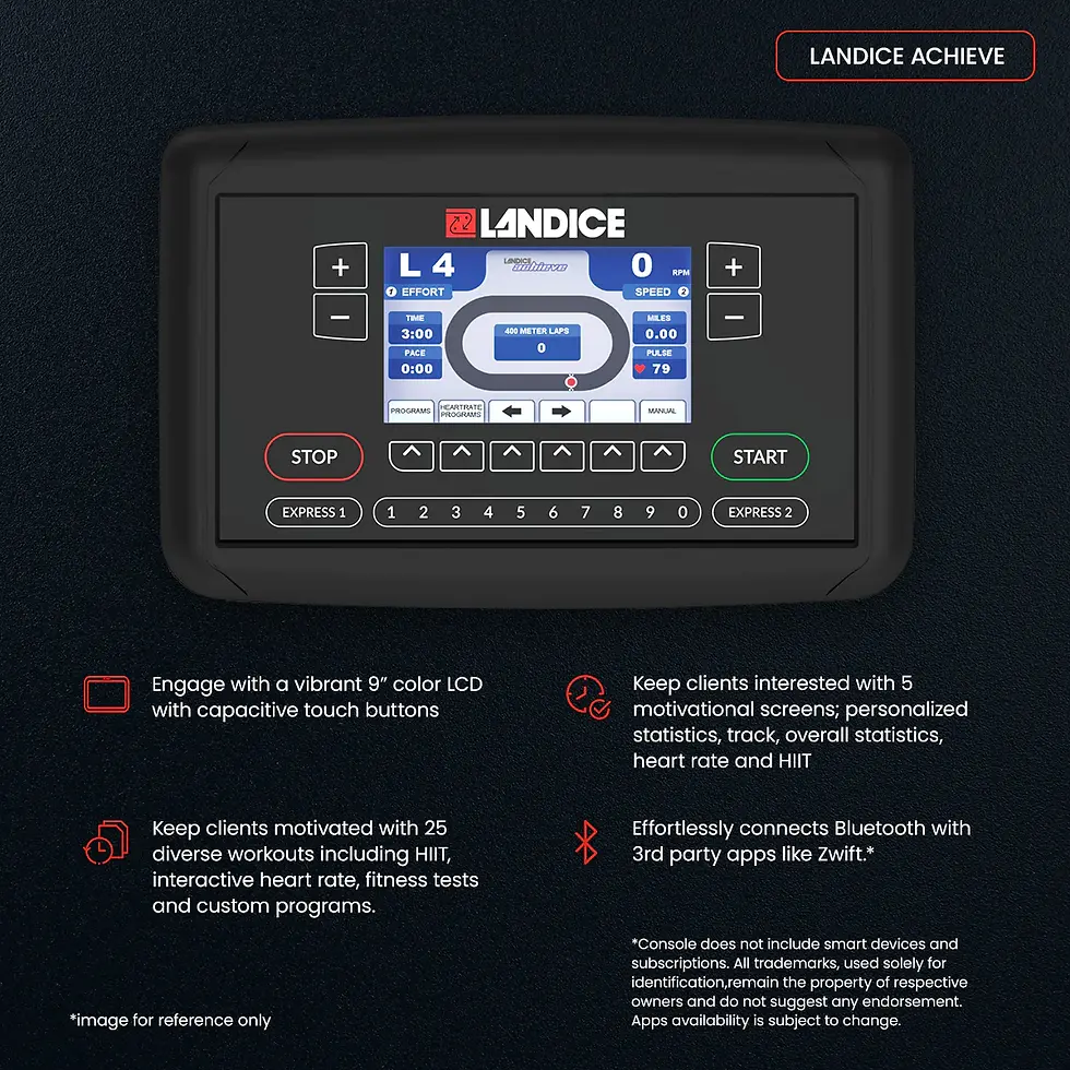Thumbnail: Landice R9 Recumbent Bike