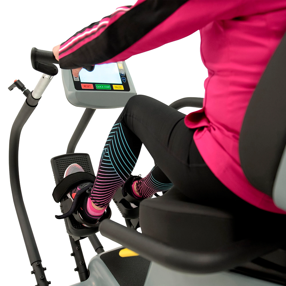 Thumbnail: PhysioStep LXT-700 Recumbent Linear Cross Trainer with Swivel Seat