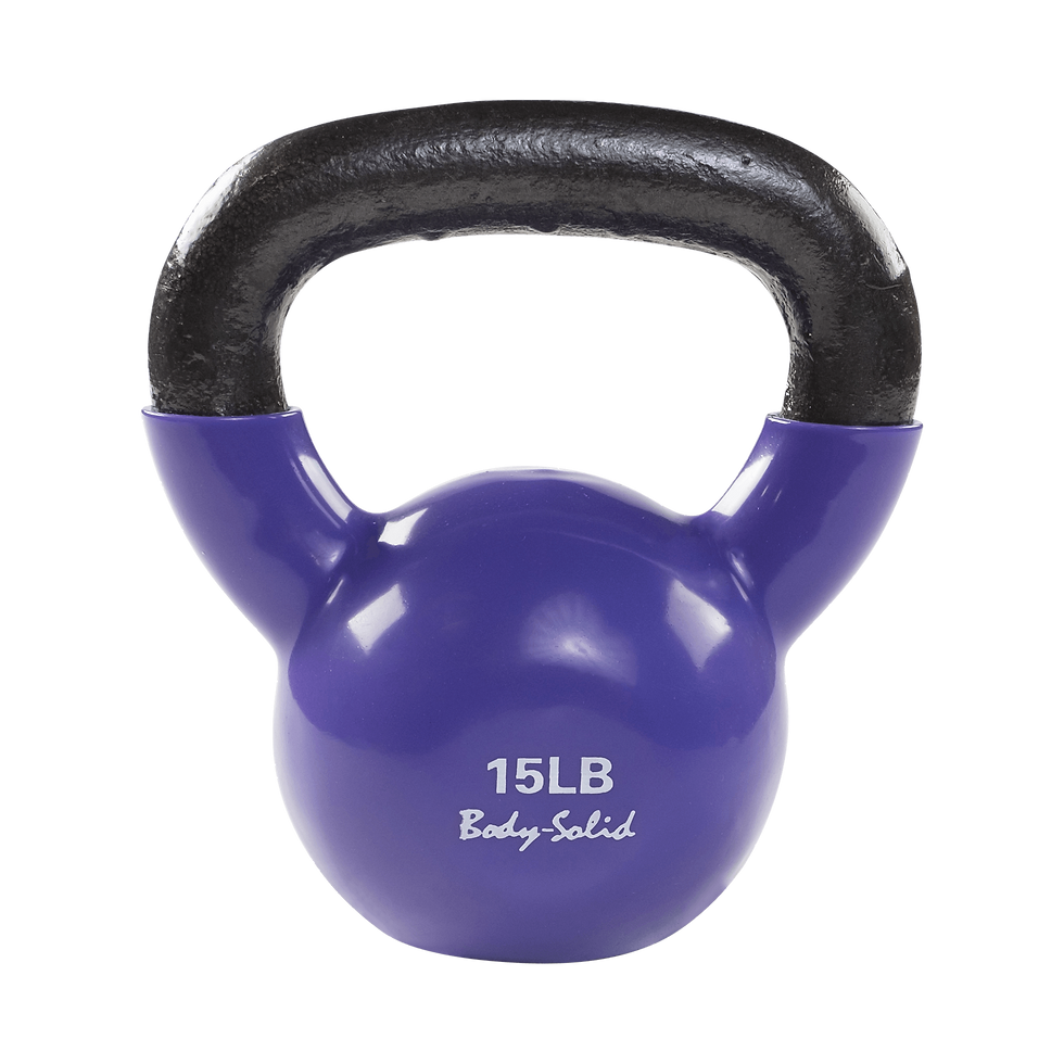 Thumbnail: Body-Solid Vinyl Dipped Kettlebells (From 5 lb - 50 lb) - KBV