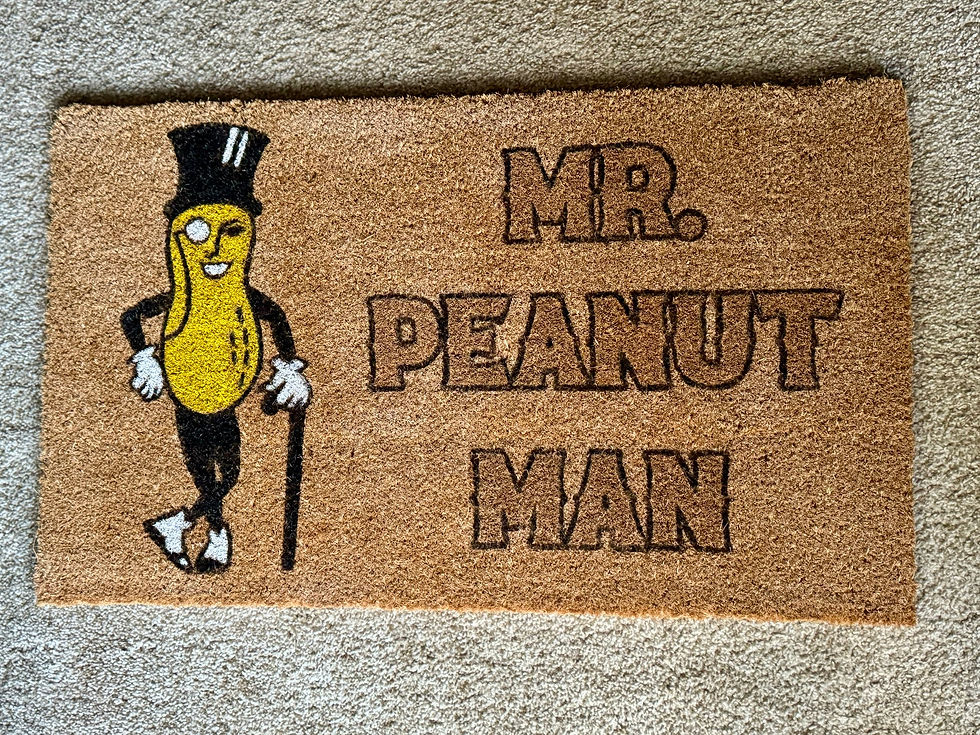Thumbnail: Custom Hand Painted Doormat