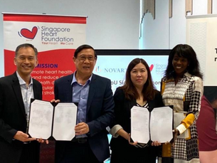Novartis Singapore partners Singapore Heart Foundation