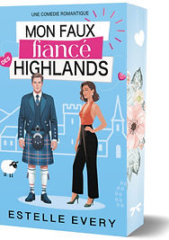 Édition jaspage de la romance romcom feel-good écossais Mon faux fiancé des highlands