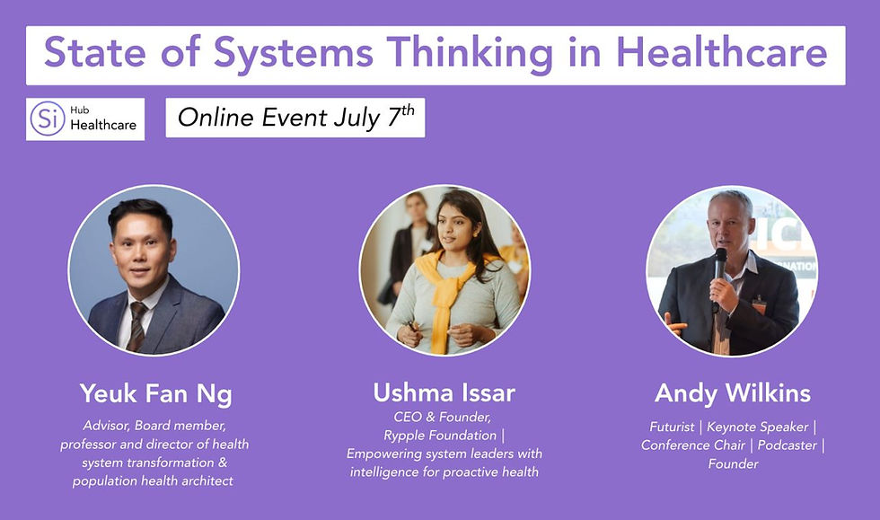 State of Health Systems Innovation - Paper Launch Event