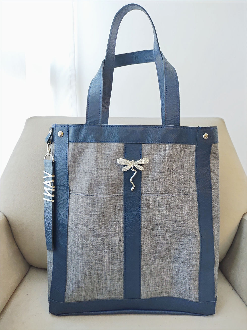 Thumbnail: ANGELICA TOTE (BLUE)