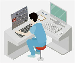 Tablero receptor de asistencia hospitalaria
