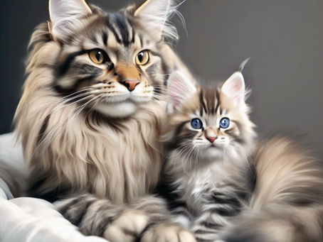 Crianza Responsable de Maine Coon | Garantizando la Salud y el Bienestar.