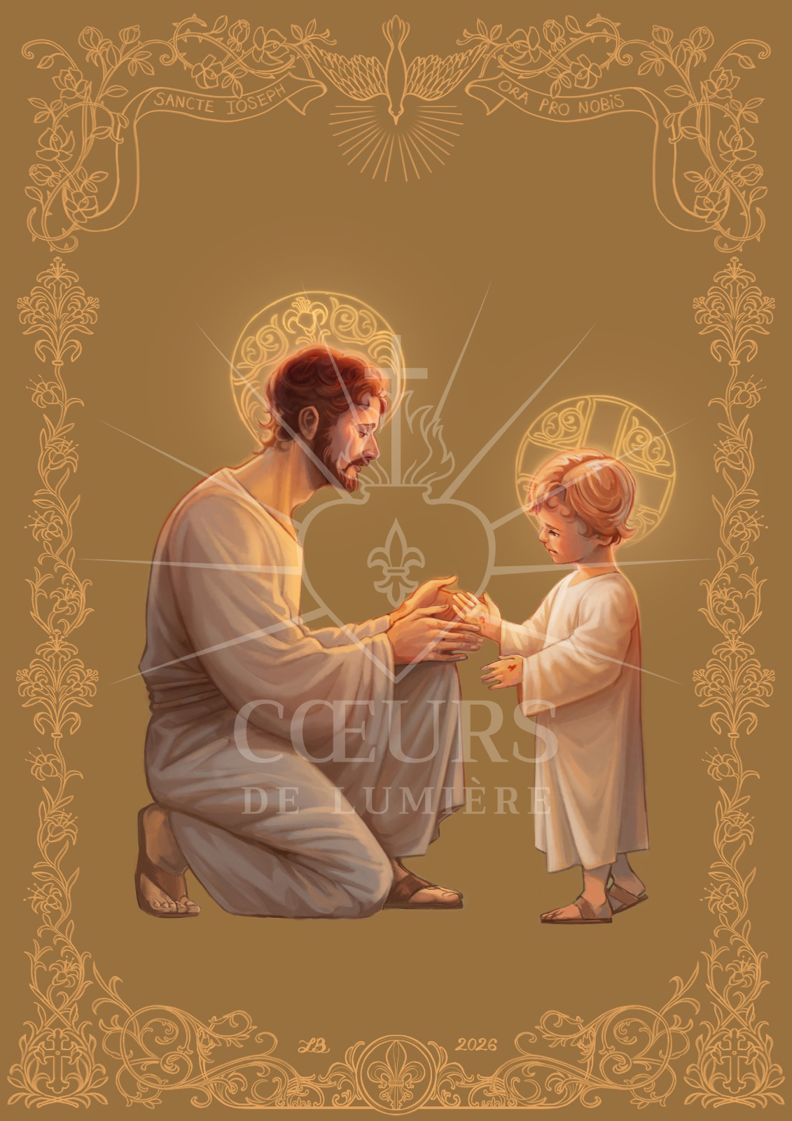 Saint Joseph & l'Enfant Jésus