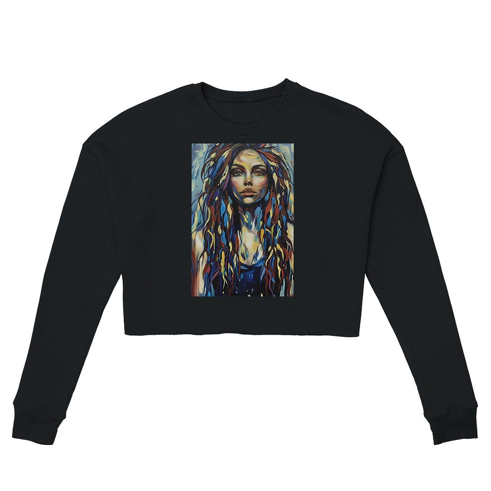 Thumbnail: Women's Cropped Sweatshirt | Bella + Canvas 7503