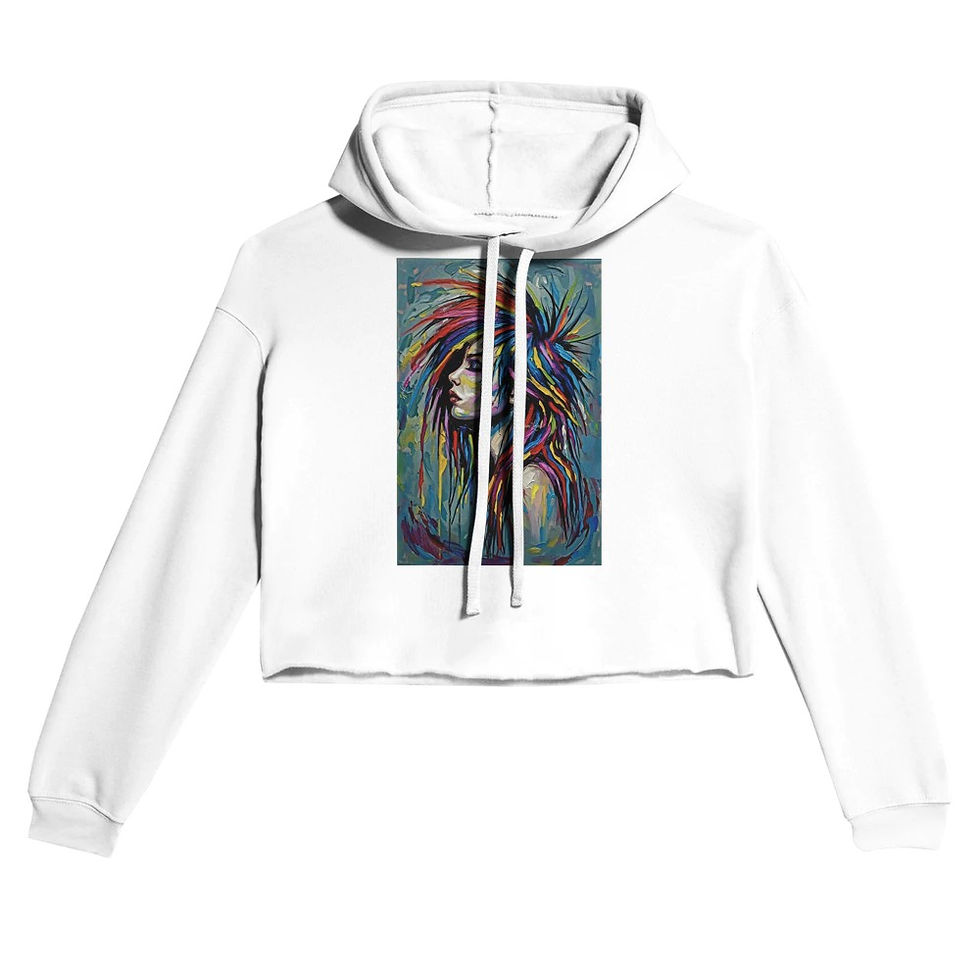 Miniature : Women's Cropped Hoodie | Bella + Canvas 7502