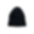 black color, thick ribbed knit winter hat