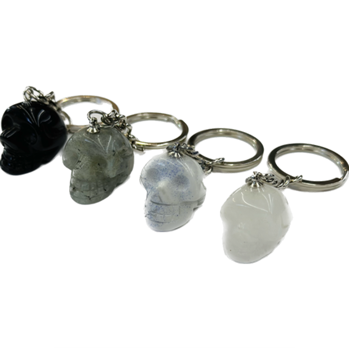 Crystal Skull Keychains