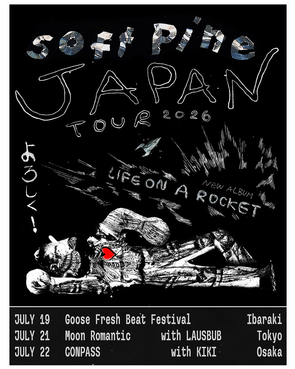 タイのサイケロックバンド〈Soft Pine〉、ニューアルバム『Life on a