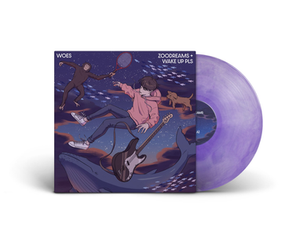 Woes' debut LP ZOODREAMS+WAKE UP PLS start selling today!