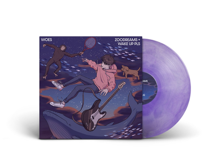 Woes' debut LP ZOODREAMS+WAKE UP PLS start selling today!