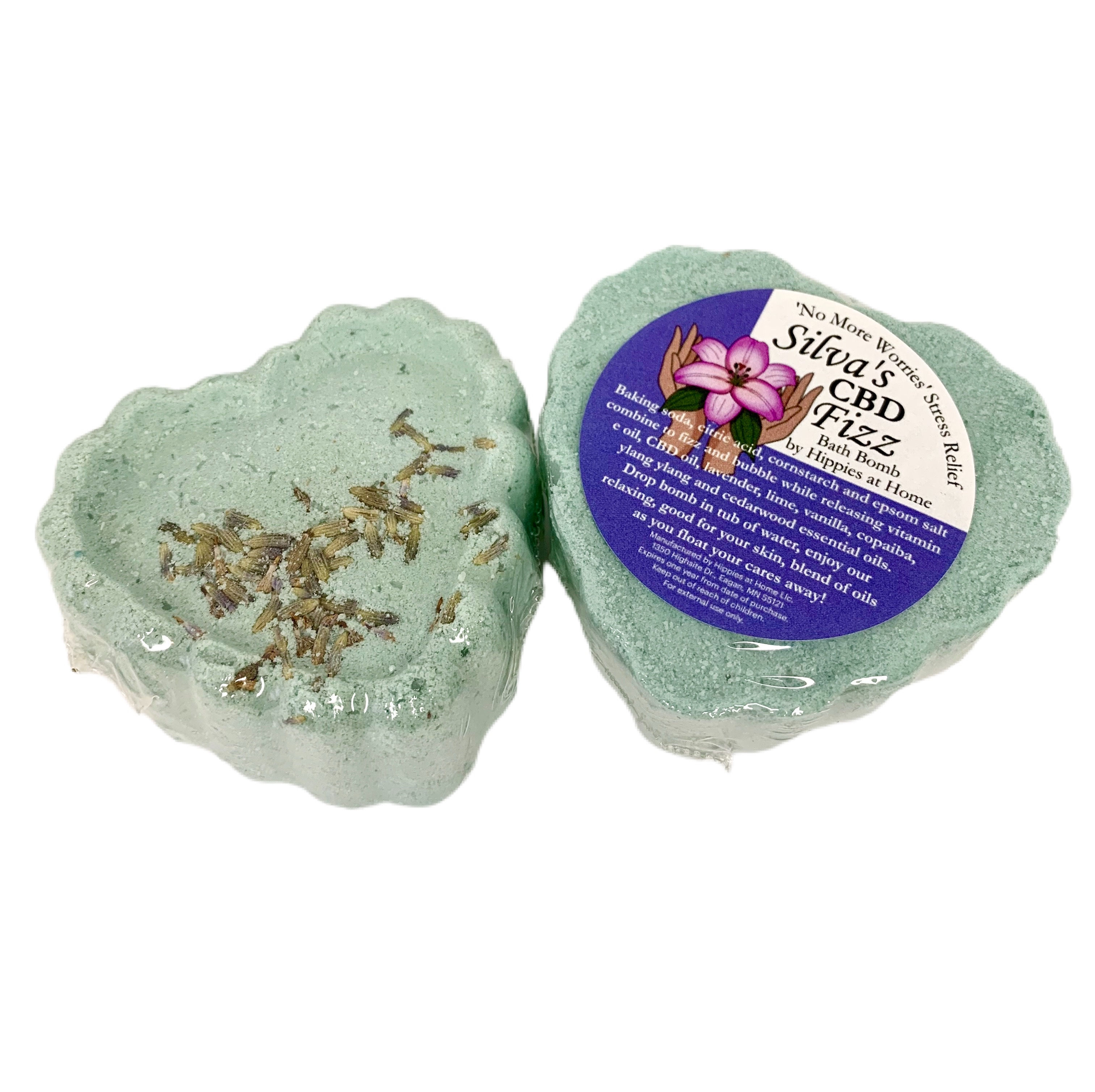 Stress Relief CBD Bath Bomb