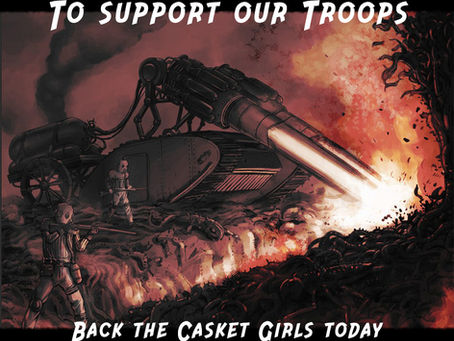 ONE DAY LEFT! Why You should support the book the Casket Girls Kickstarter in the coming 24 hours! And STEAMPUNK RPG news