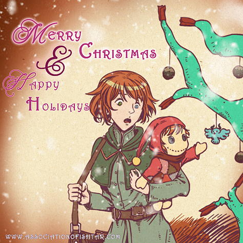 Steampunk Christmas Story. Anwin wants wings for Christmas, part 1