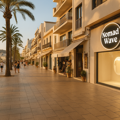 We’re excited to announce the opening of the NomadWave™ Ibiza Store in May 2026, located in the heart of the island.A space created for free spirits, clean design lovers, and those who wear their identity with quiet power.