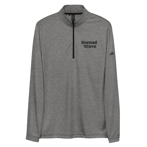 NomadWave™ x Adidas® Quarter-Zip Pullover – Black