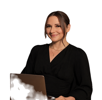 Polished brunette corporate portrait_edi