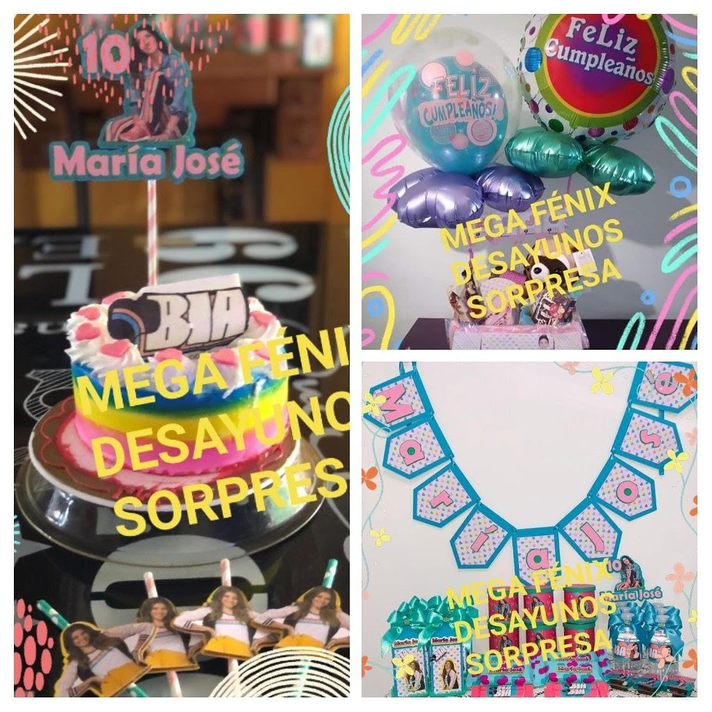 kit personalizado con ancheta de dulces y pastel